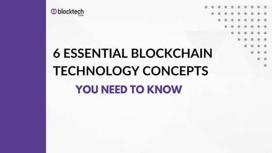 A Comprehensive Overview of Blockchain Technology and Its Various Types ...