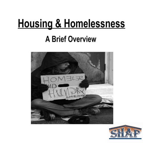 Housing & Homelessnes | PPT