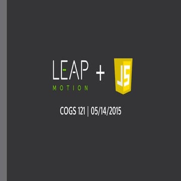 Leap Motion - Aydin Akcasu | PPTX