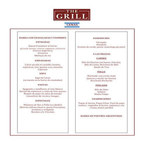 Que Rico Menu - klein correctie 3 | PDF