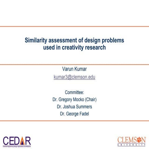 Validation of Design Tools-PPT for CEDAR Meeting-04-15-2016