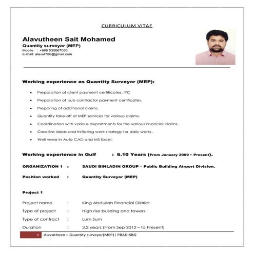Copy of CURRICULUM VITAE New (2) | PDF