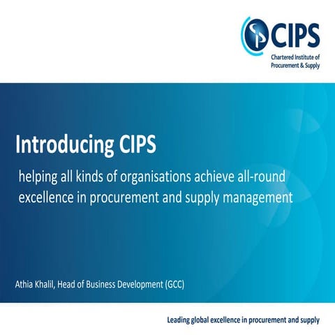 Introducing CIPS