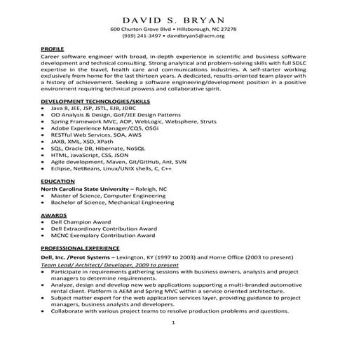 DSB resume | PDF