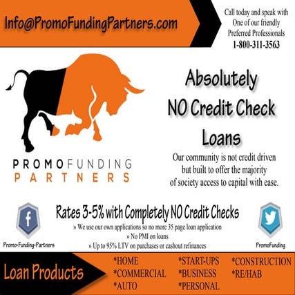 Promotional Funding Partners Print Advertisement (1) | PDF
