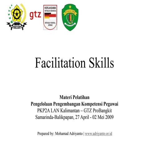 Facilitation Skills
