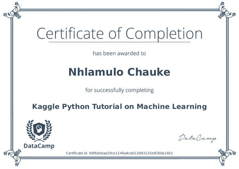 Машинное обучение kaggle