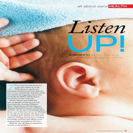 Science 3 parts of the ear | PPTX