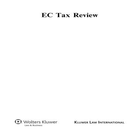 EC Tax Rev Formula One