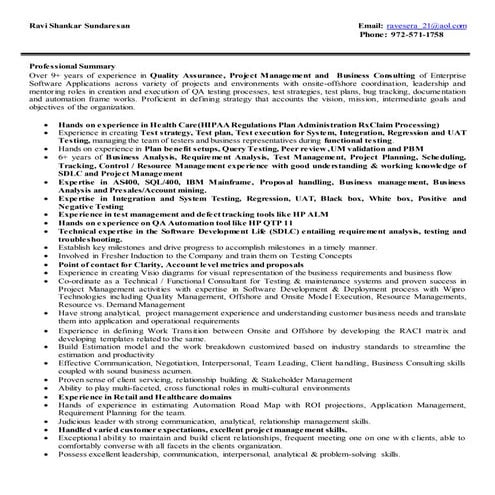 RaviSundaresan_ResumeQA