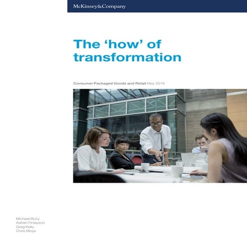 The_how_of_transformation_20160503 FINAL