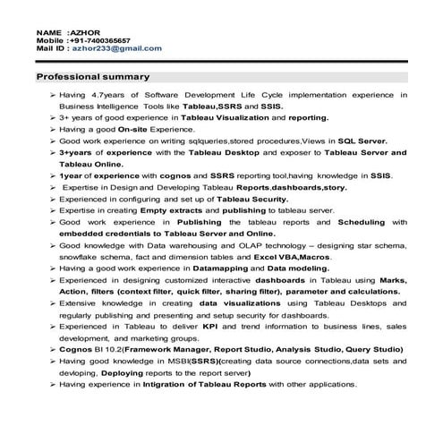 Ram Tableau | DOC