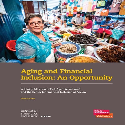 Aging and Financial Inclusion