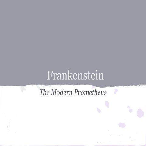 Frankenstein find Quotes