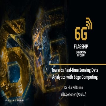 Towards Real-time Sensing Data Analytics with Edge Computing