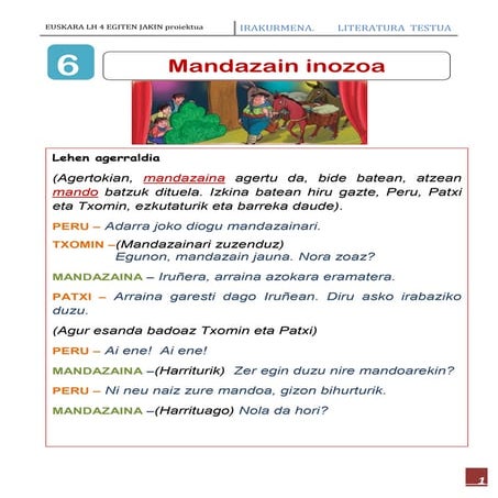 6 gaia  mandazain inozoa euskara 4 santillana