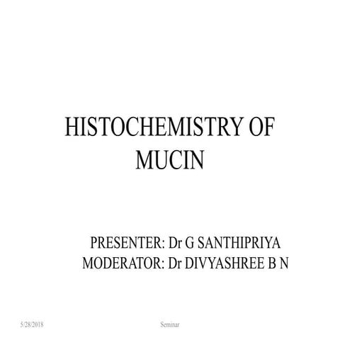 4. mucin histochemistry_seminar