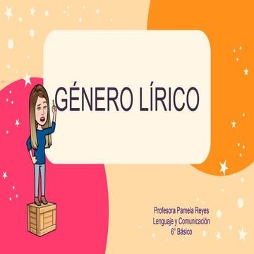 6° Género Lírico.pptx
