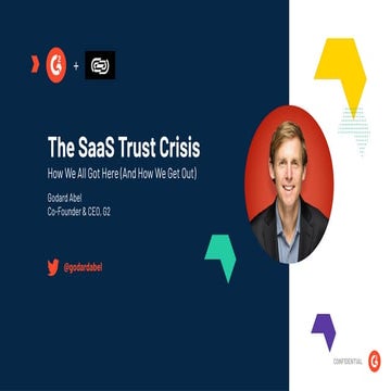 Godard Abel, G2. The SaaS Trust Crisis