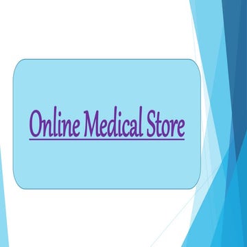 Online Medicine Store