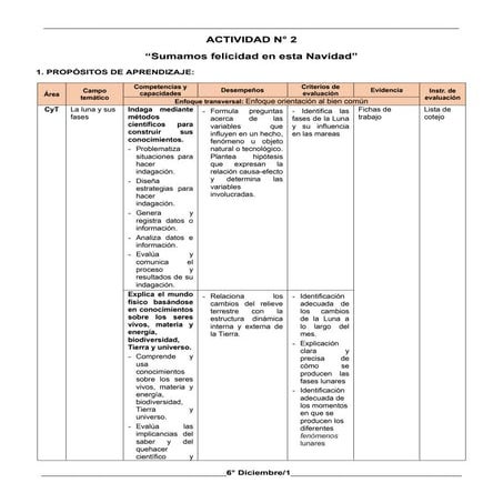 plan de trabajo semanal segundo grado de primaria | DOCX