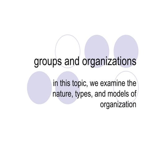 6groupsandorganizations