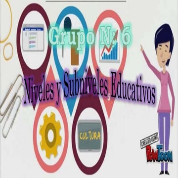 6 grupo niveles y subniveles de educacion