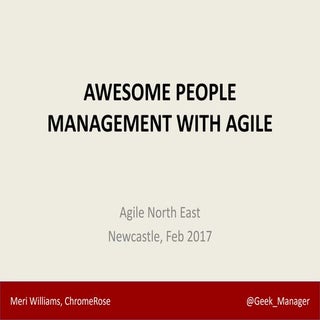 Awesome People Management with Agil...