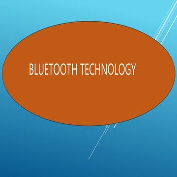 Bluetooth technology