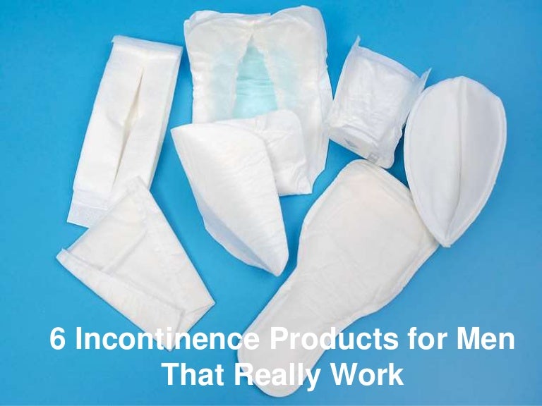 6 Male Incontinence Products You Can Use Right Now