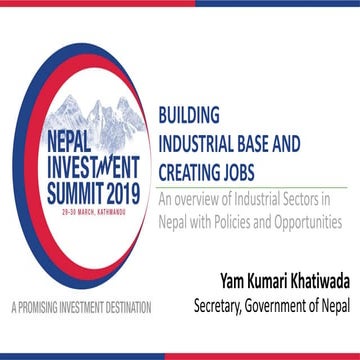 6 industry sector_ms yam kumari khatiwada