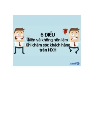 6 điều NÊN và KHÔNG NÊN khi chăm sóc khách hàng