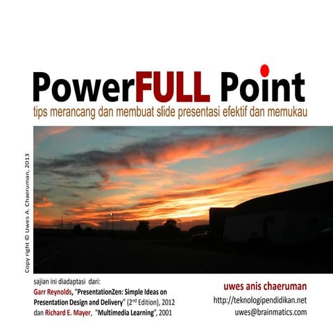 6 kesalahan umum slide presentasi