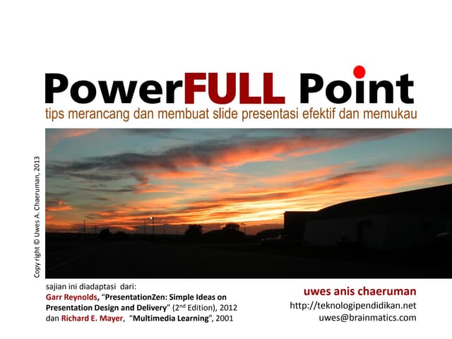 6 kesalahan umum slide presentasi