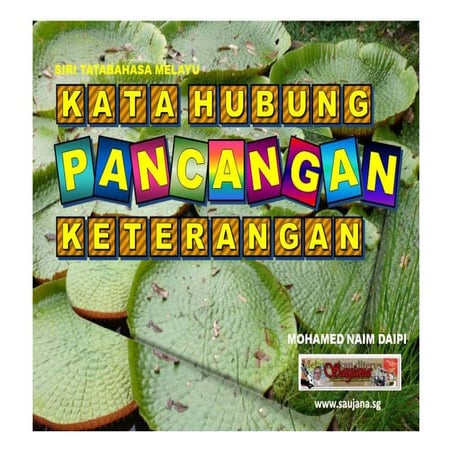 KATA HUBUNG PANCANGAN KETERANGAN