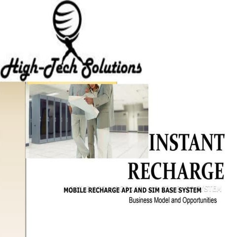 High tech Mobile Recharge portal proposal 1