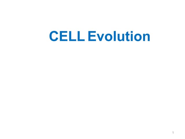 Evolution 