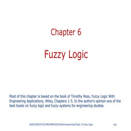 6MLChapter6FuzzyLogic2023EN UC Coimbra PT