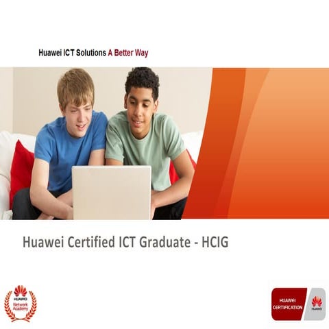 Huawei 6 months industrial training program-Cognitel | PDF