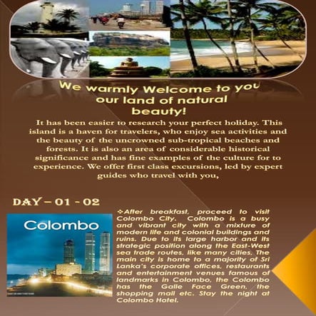 Travel and Tourism in Sri Lanka