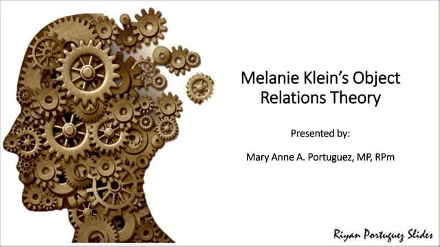 6 object relations theory