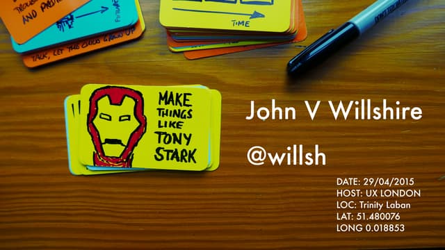 Make Things Like Tony Stark - UX Lo...