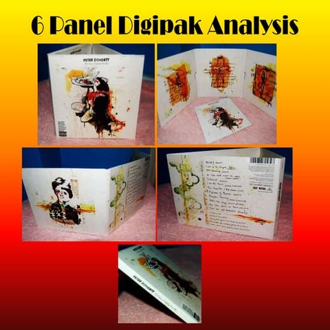 6 panel digipak analysis