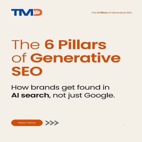 What is Generative SEO | 6 Pillars of Generative SEO for AI Search ...