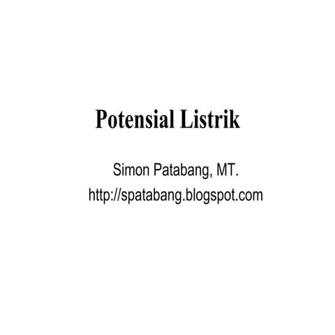 6 potensial listrik