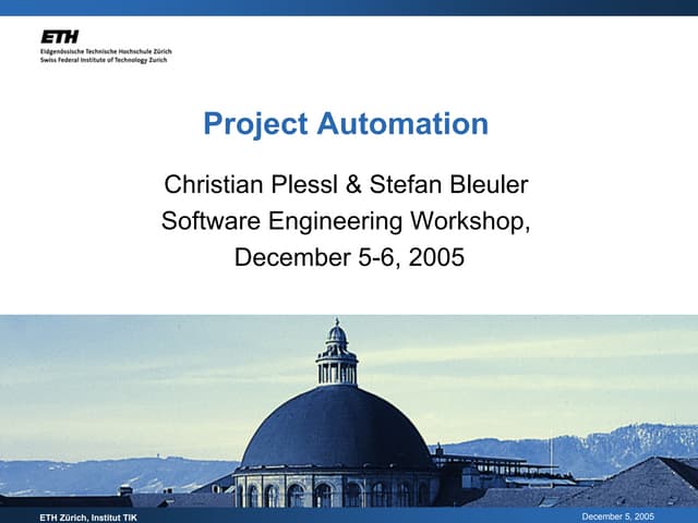 Project Automation