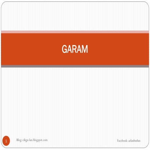 8 garam
