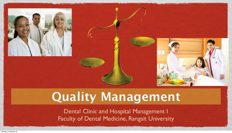 Lesson 7 Quality Management