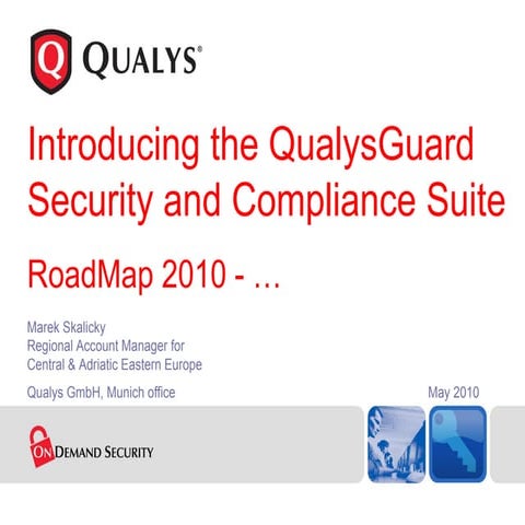 Novinky QualysGuard 2010