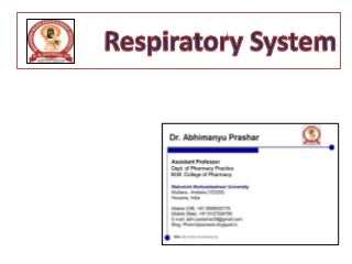 'respiratory system' on SlideShare